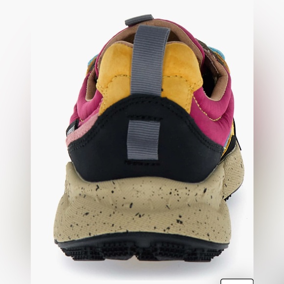 NWT Flower Mountain Iwano 2 Waterproof Hiking Shoe on Black-Dark Grey - Picture 5 of 15